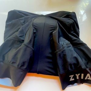 Ziya black race biking shorts
